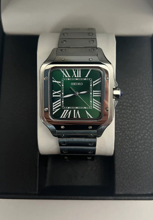 Seiko Santos Green Dial 39