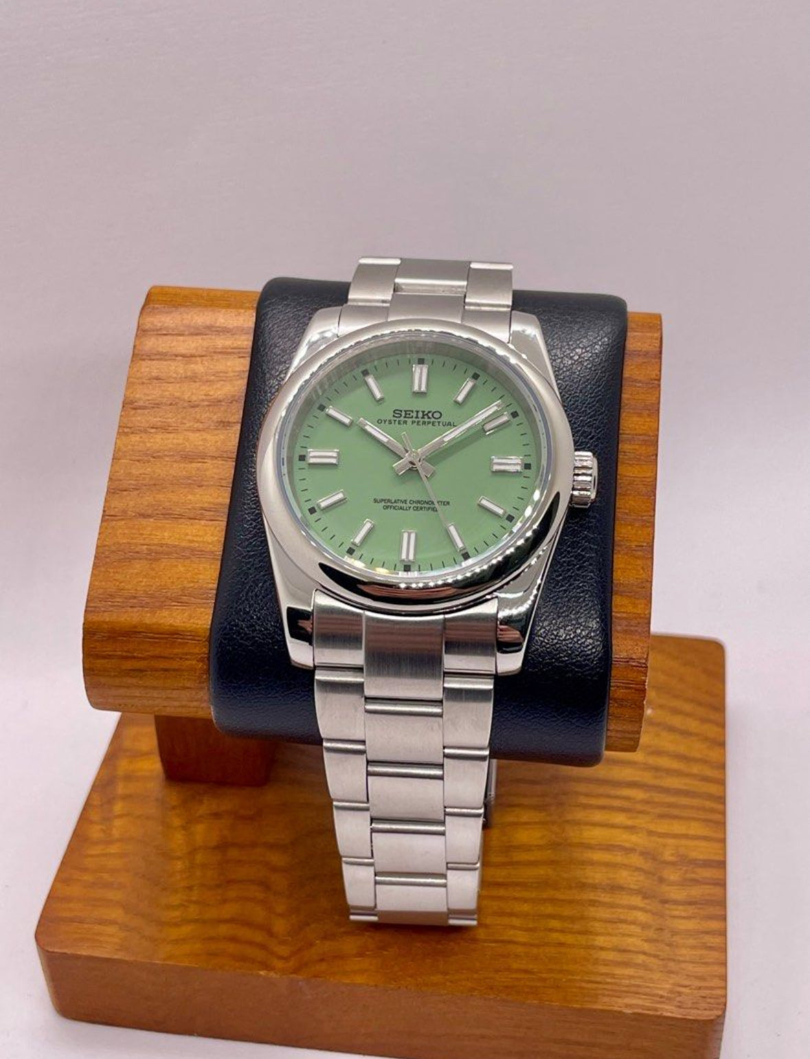 Seiko Oyster Perpetual Mod ‘Green Dial’ 36/39