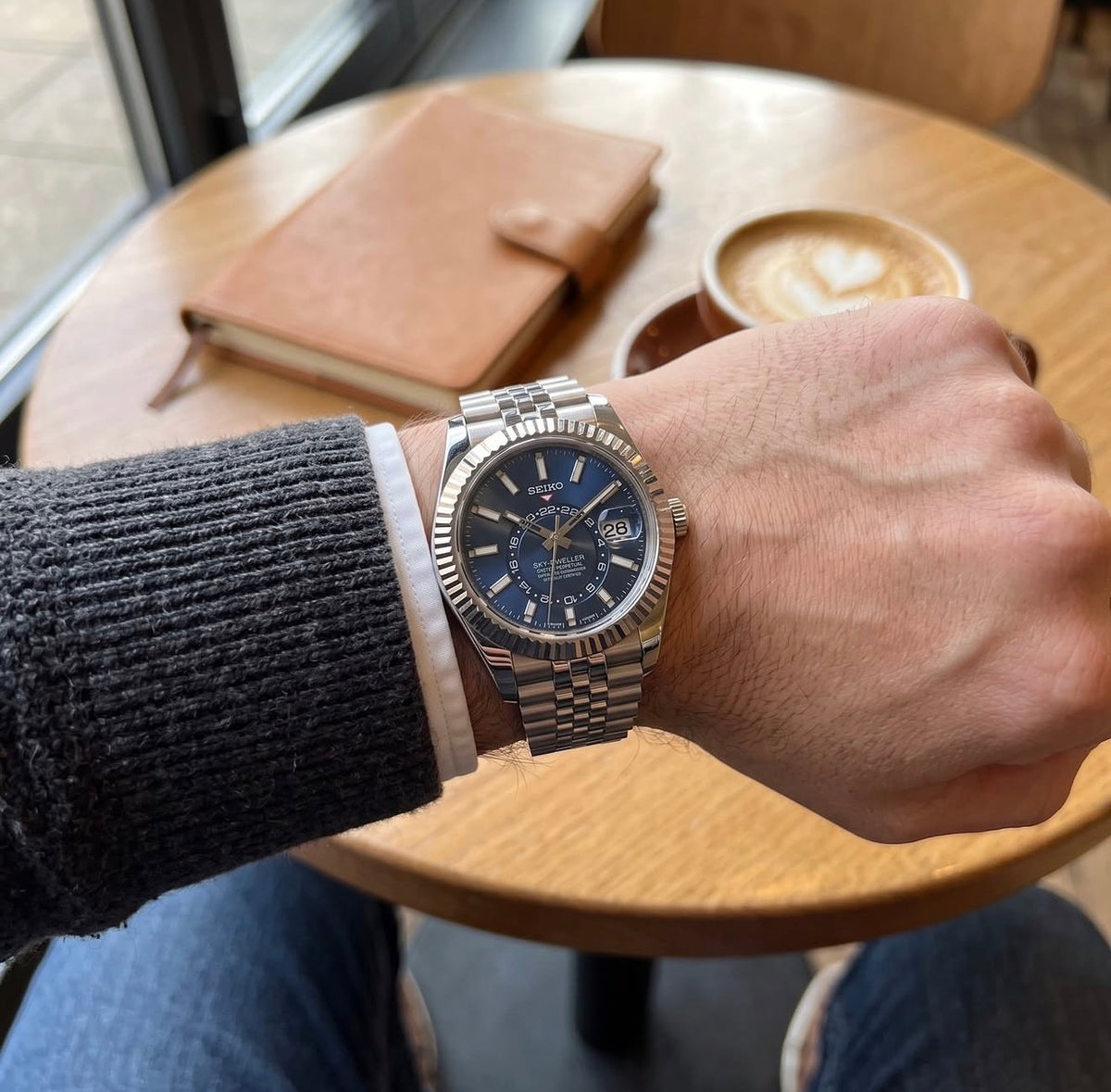 Seiko Sky- Dweller Mod ‘Azure Dial’ 40mm
