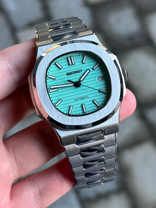 Seiko Nautilus Mod ‘Tiffany Blue Dial’ 40