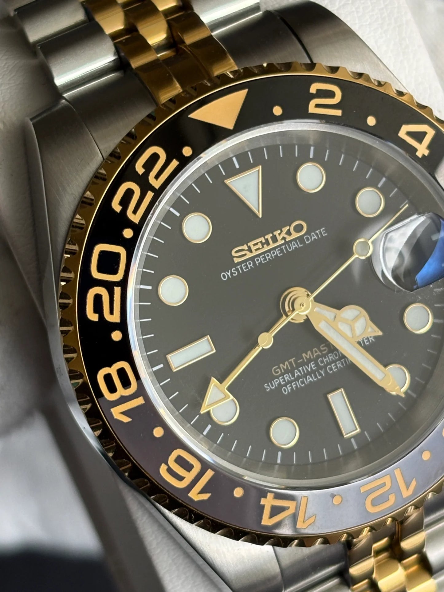 Seiko GMT-Master II Mod ‘Zombie’ 40