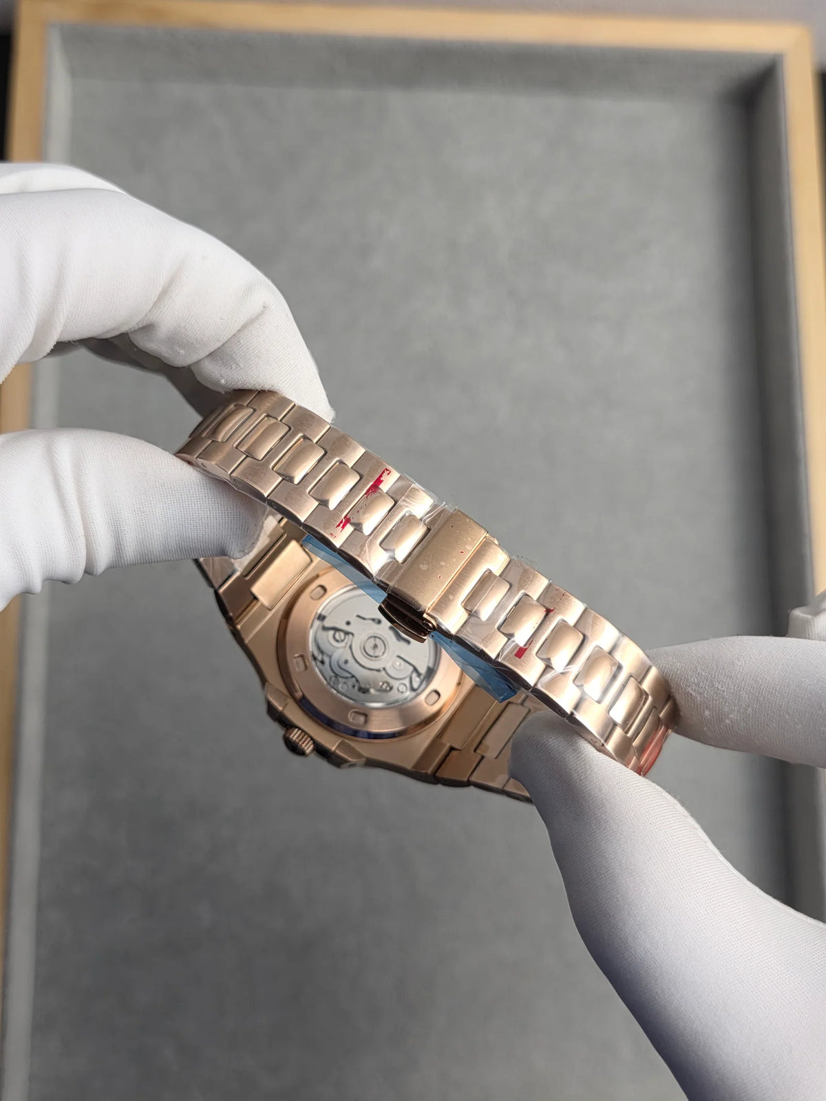 Seiko Nautilus Mod ‘Rose Gold Open Heart’ 40