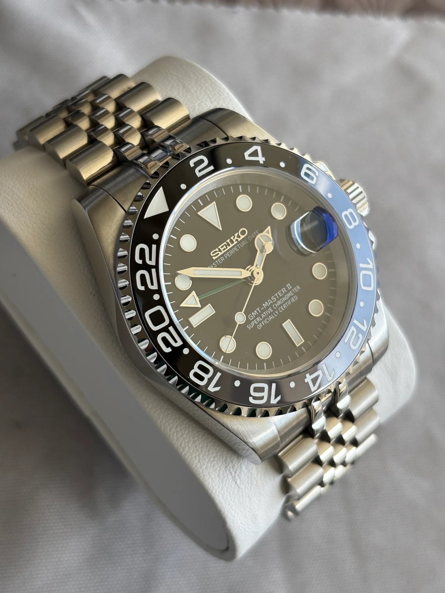 Seiko GMT- Master II Mod ‘Bruce Wayne’ 40