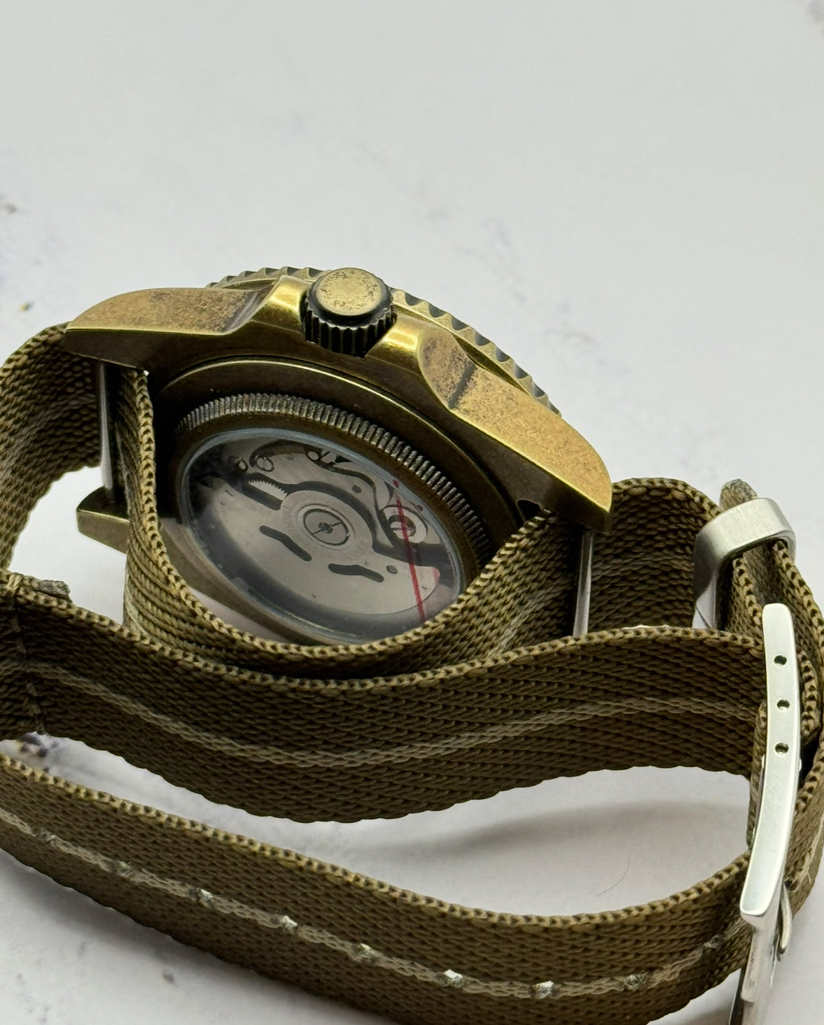 Seiko Bronze GMT Mod - Submariner Dial 40mm