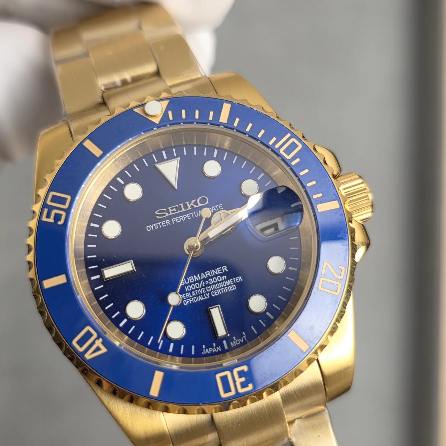 Seiko Submariner ‘Gold Bluesy’ 40