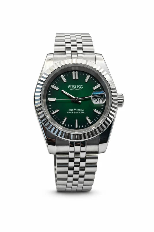 Seiko Date-just Automatic Mod ‘Green Dial’ 36