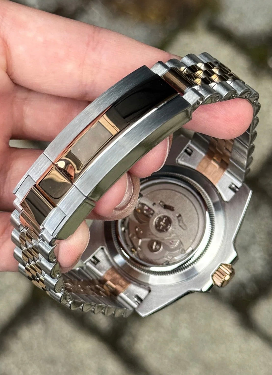 Seiko GMT-Master II Mod Rose Gold Two- Tone ‘Coke’ 40