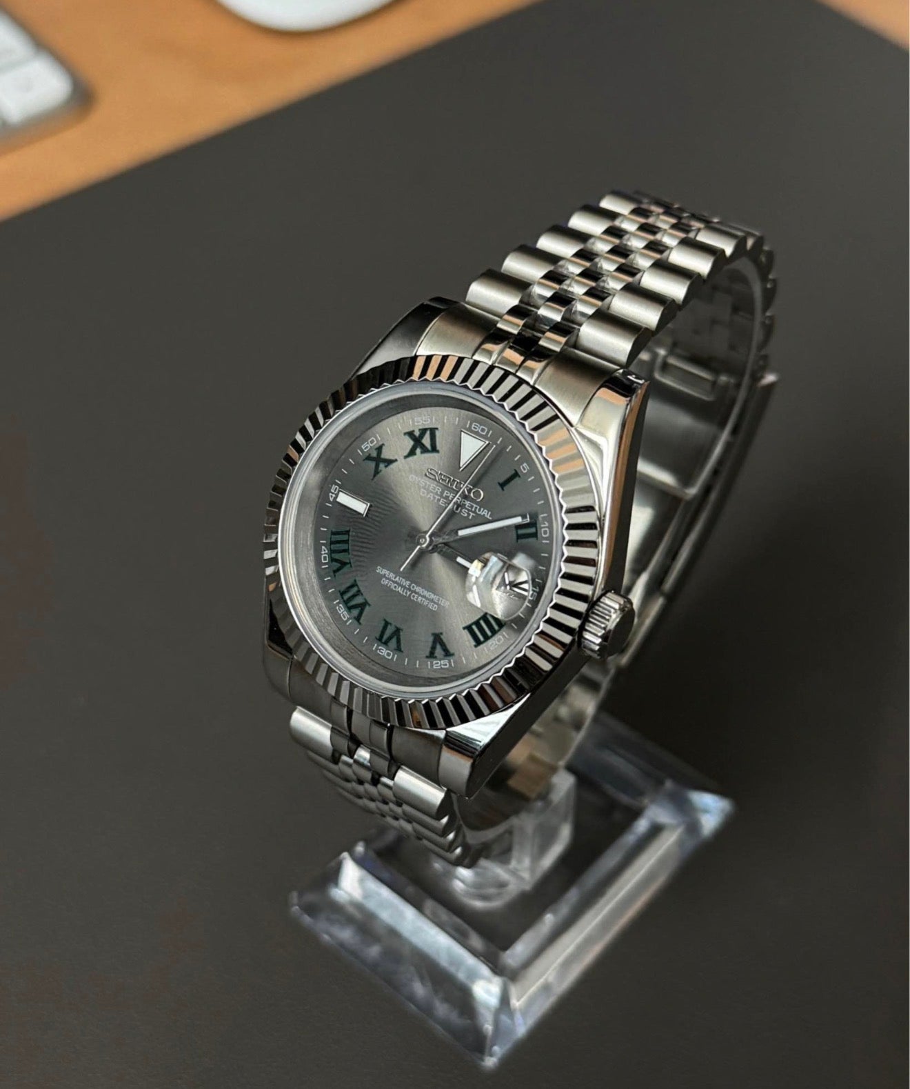 Seiko Date-just mod ‘Wimbledon Dial’ 36/39