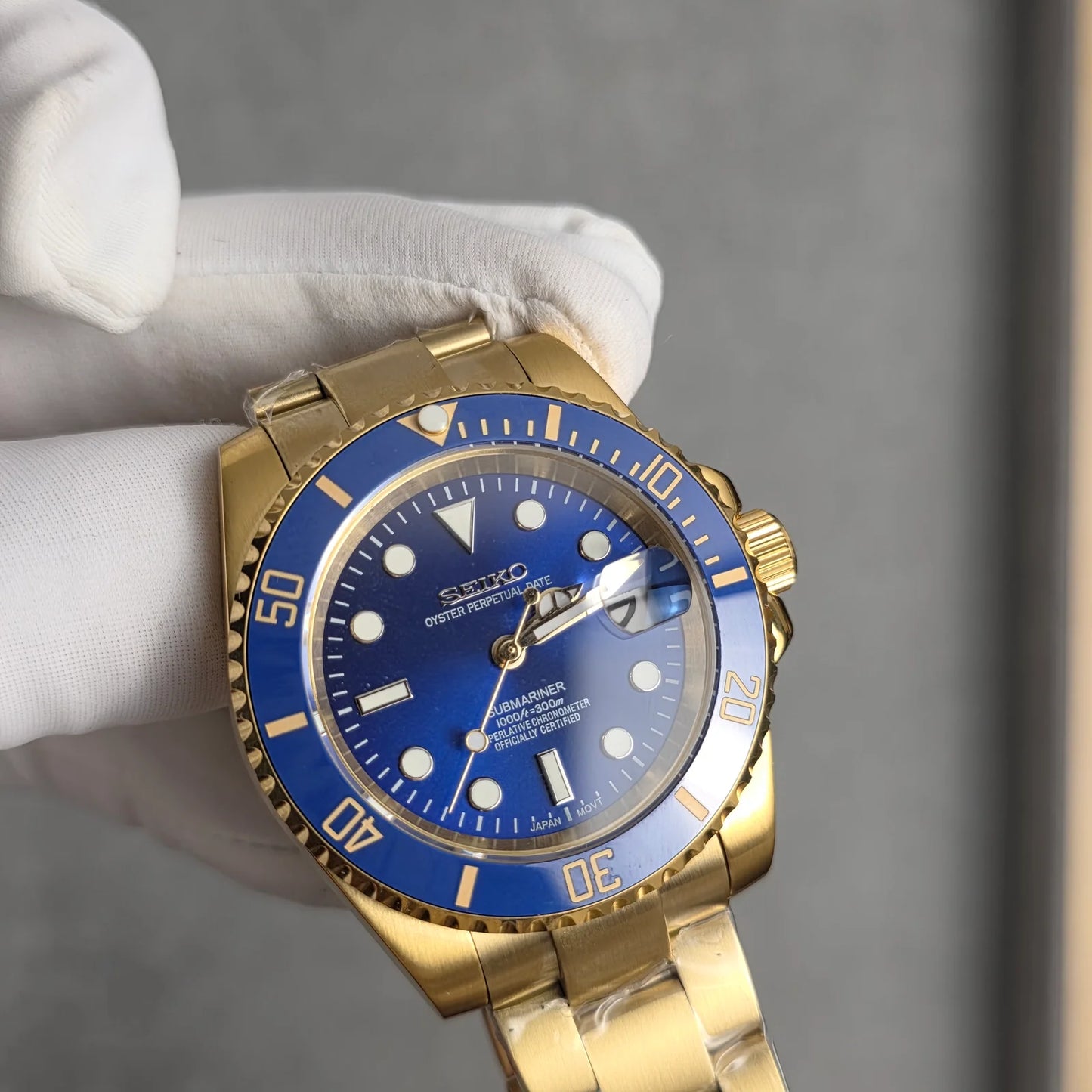 Seiko Submariner ‘Gold Bluesy’ 40