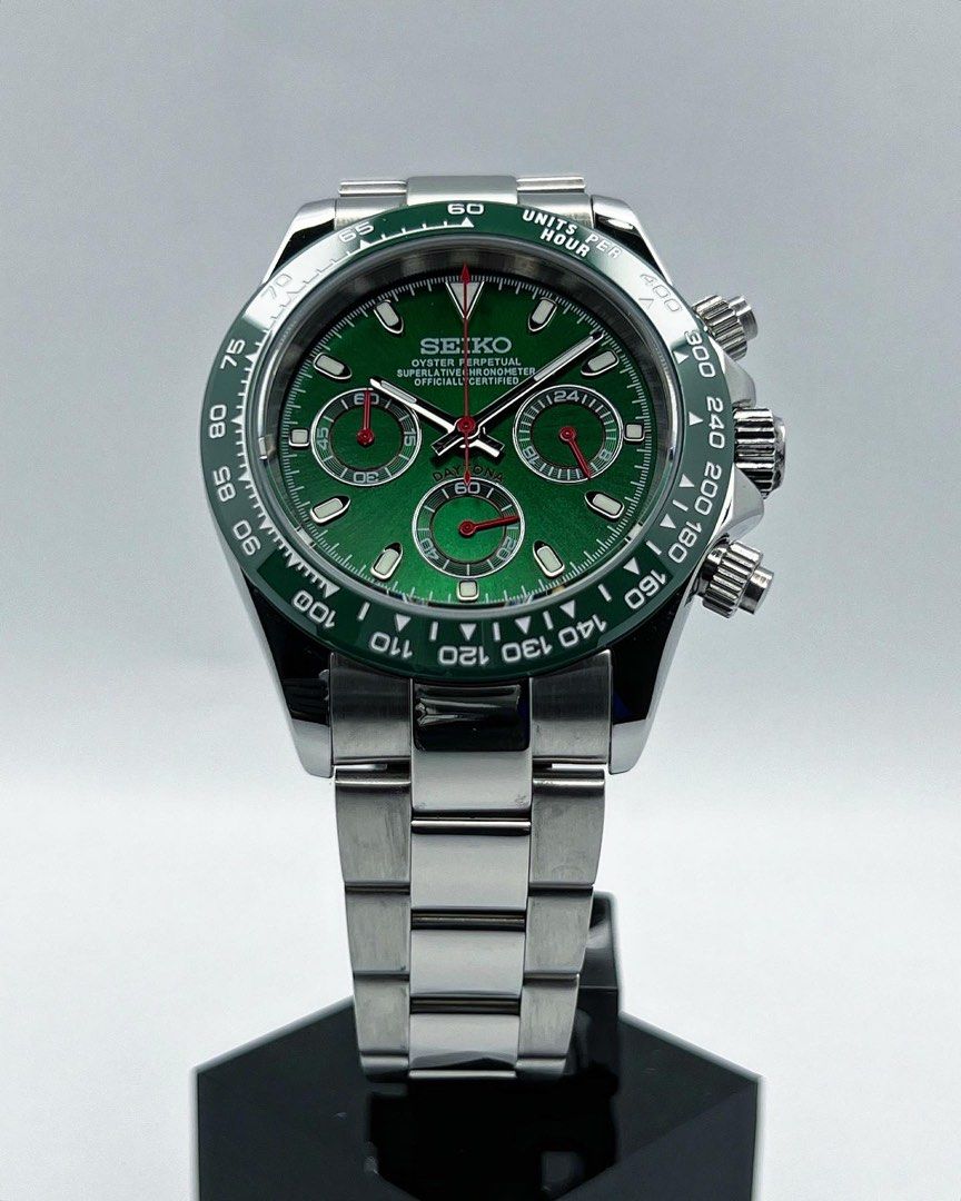 Seiko Daytona Mod ‘Green Hulk’ 40