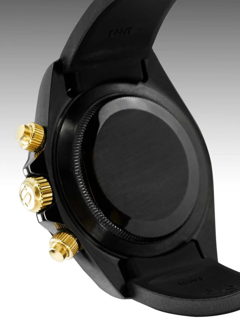 Seiko Daytona Mod ‘Black Ceramic/ Yellow Dial’ 40