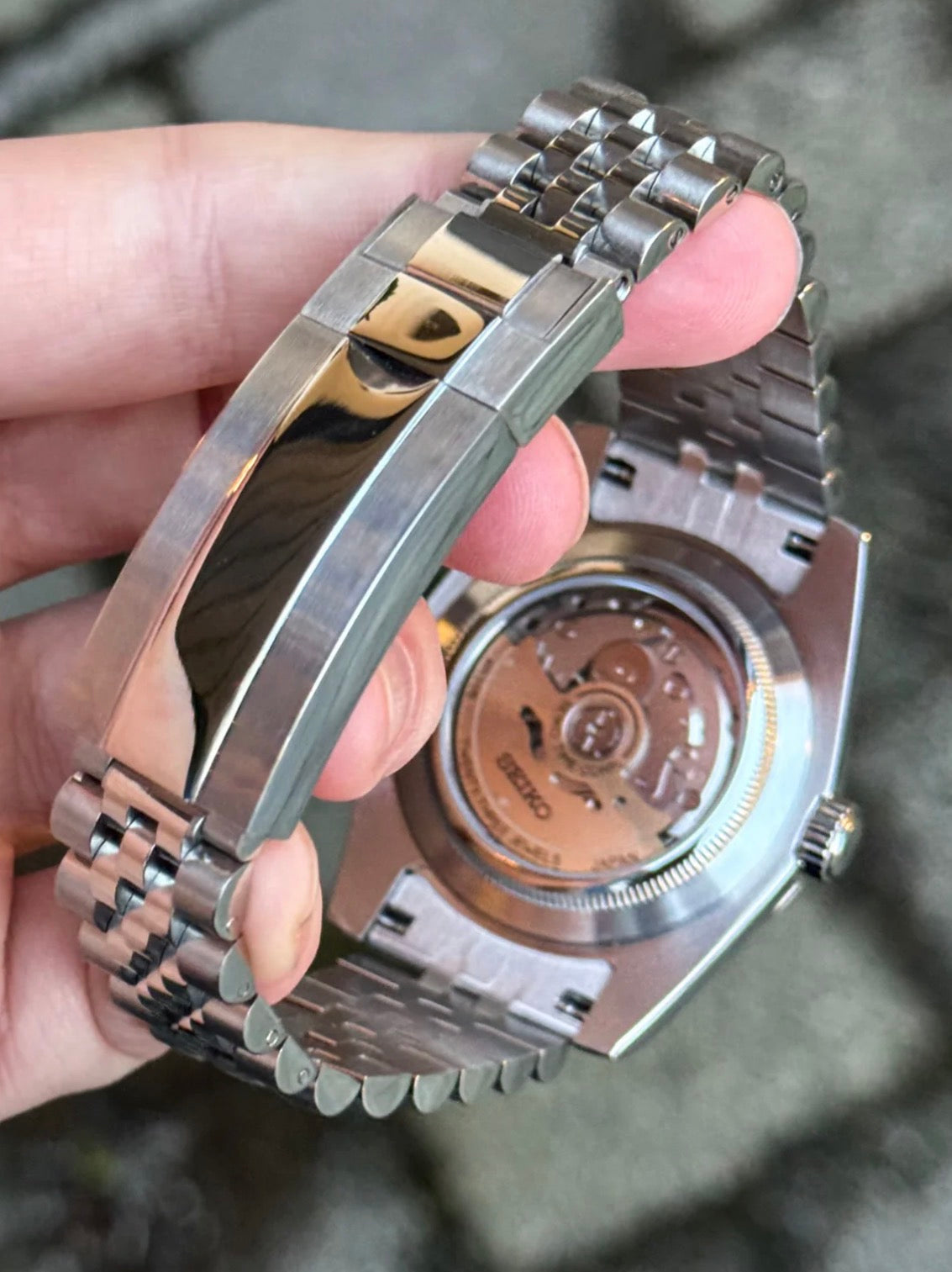 Seiko Sky-Dweller Mod ‘Grey Rhodium Dial’ 40