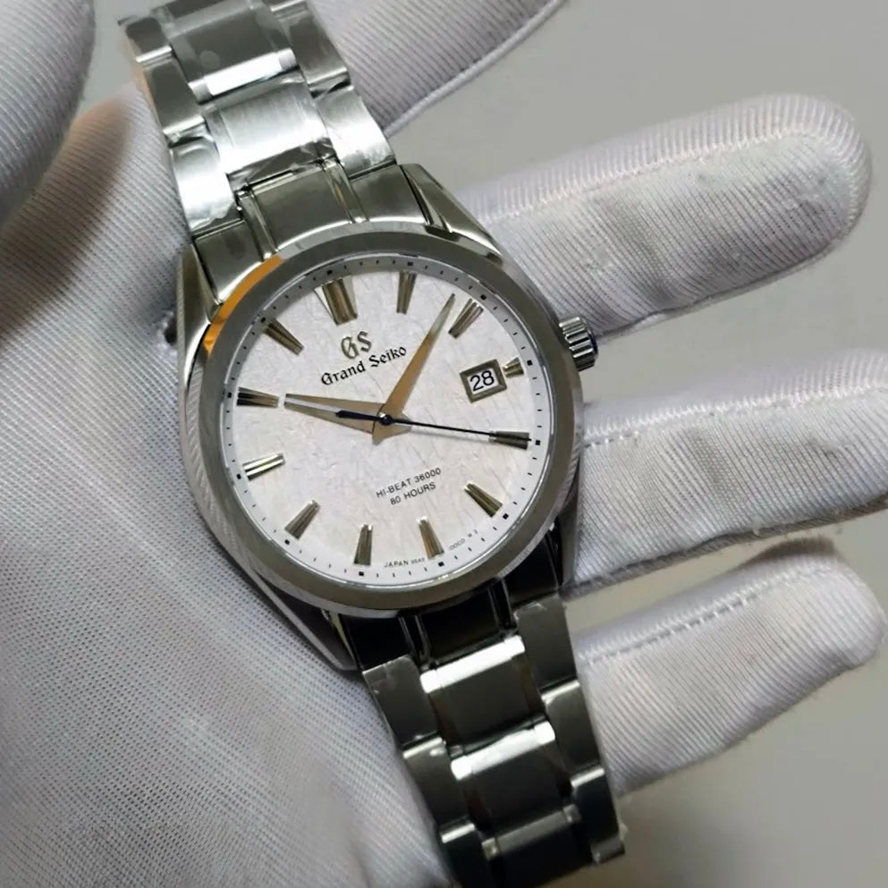 Grand Seiko Homage Watch – White Birch Dial, NH35 Automatic, 36