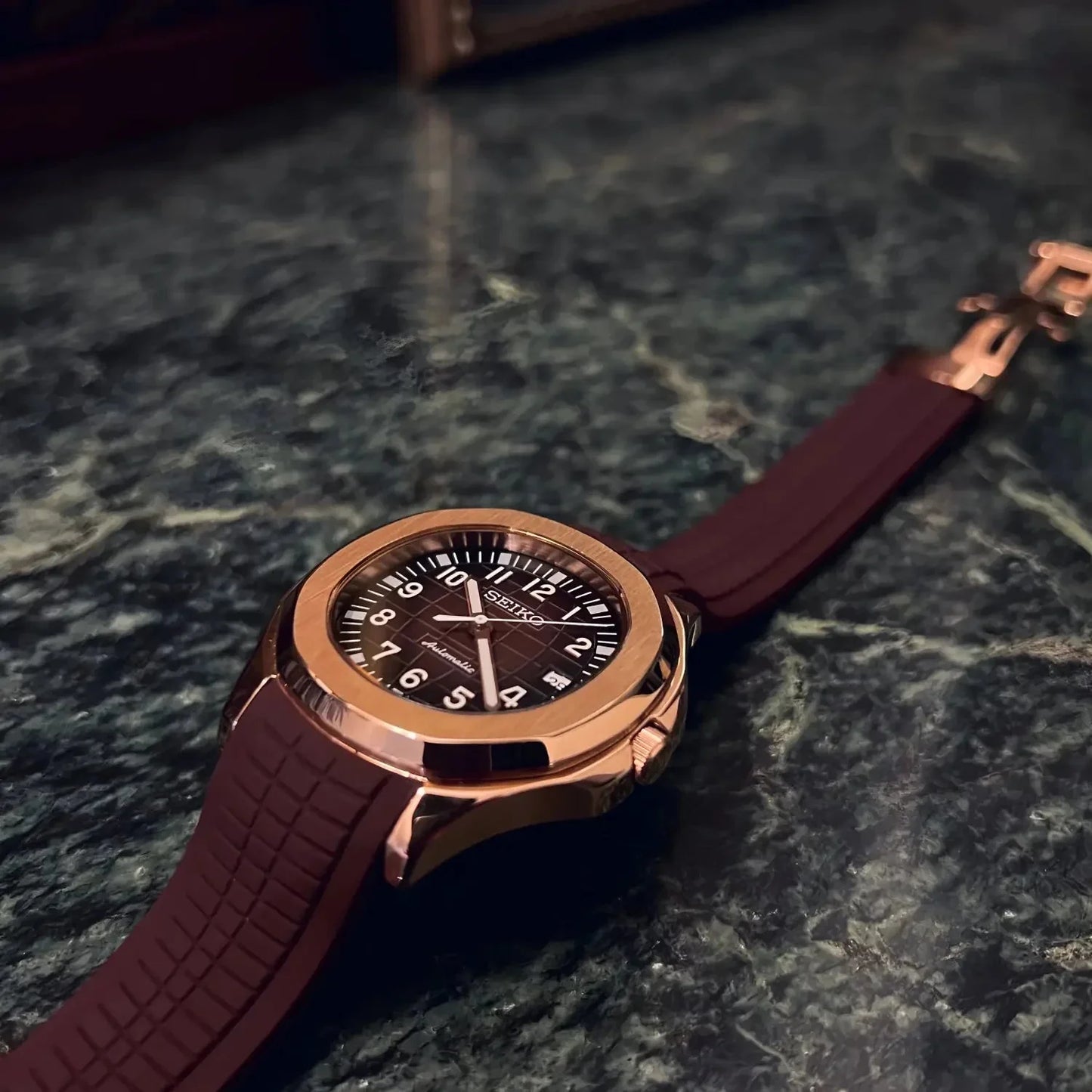Seiko Aquanaut ’Rose Gold Chocolate Dial’ 40