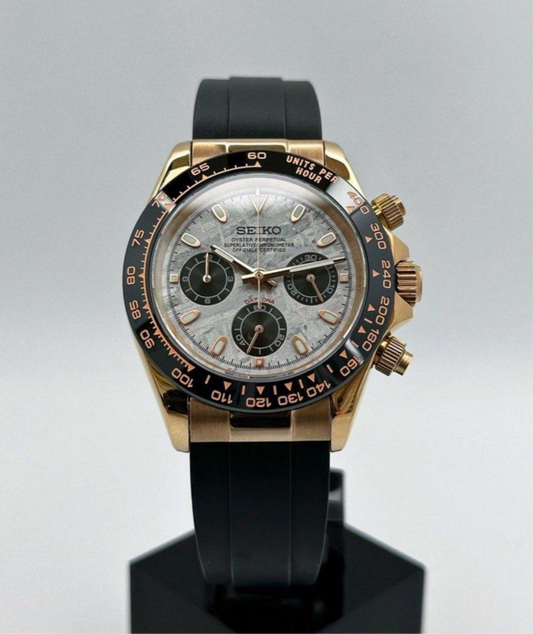 Seiko Daytona ‘Rose Gold Meteorite Dial’ Mod 40