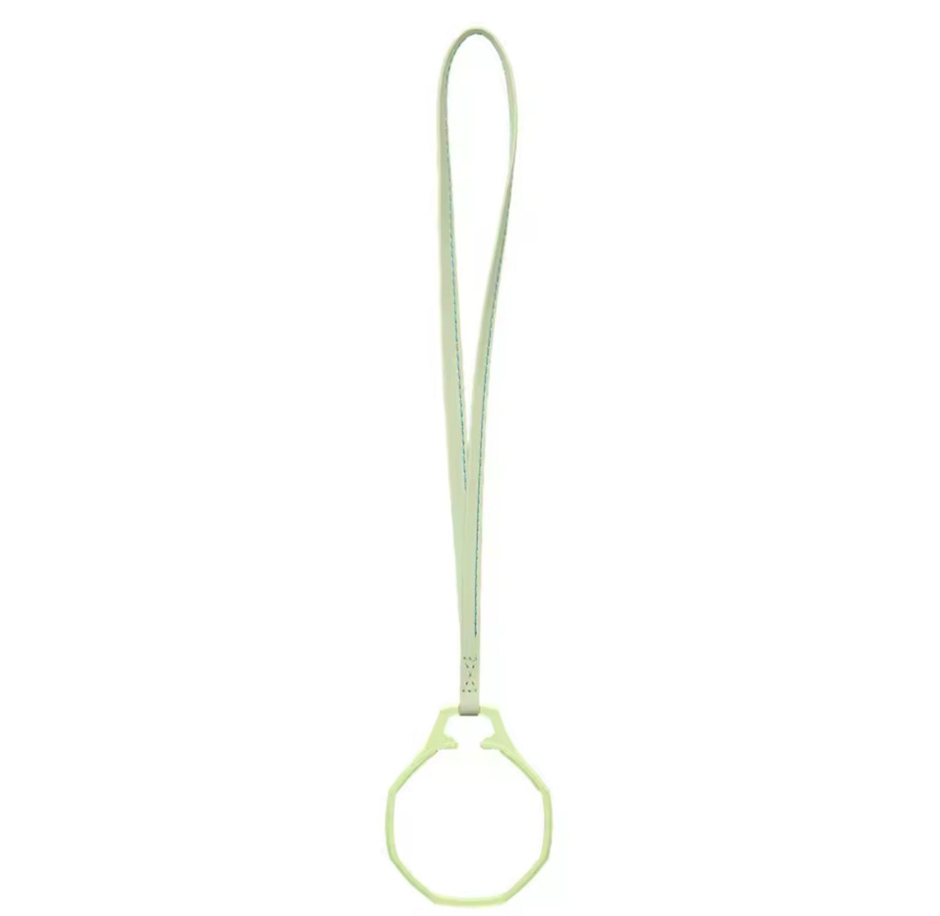 Swatch pop replacement leather case-strap (Mint Green)