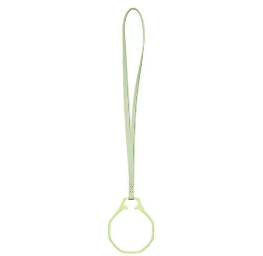 Swatch pop replacement leather case-strap (Mint Green)