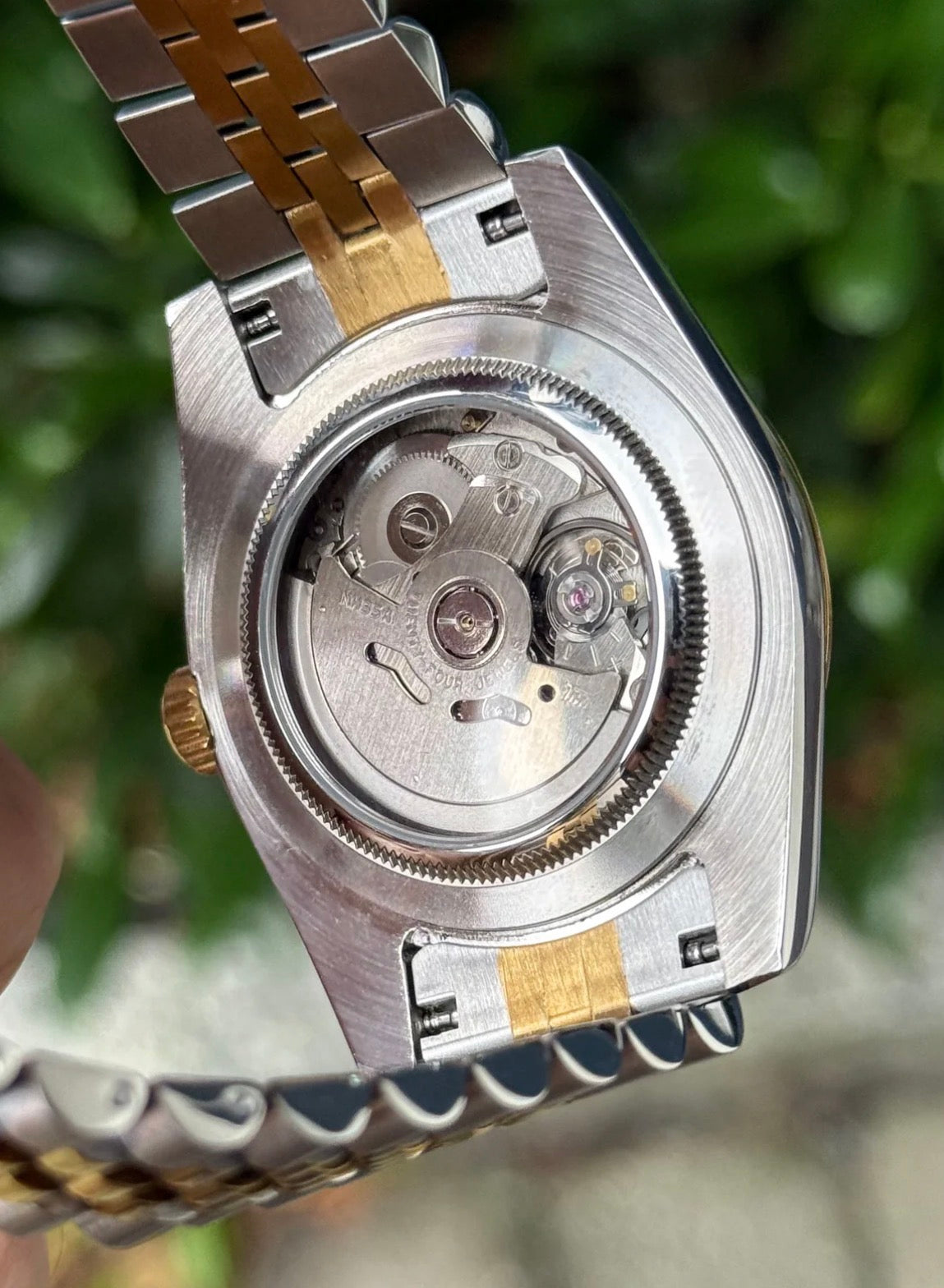 Seiko Sky-Dweller Mod ‘Gold Two-Tone White Dial’ 40