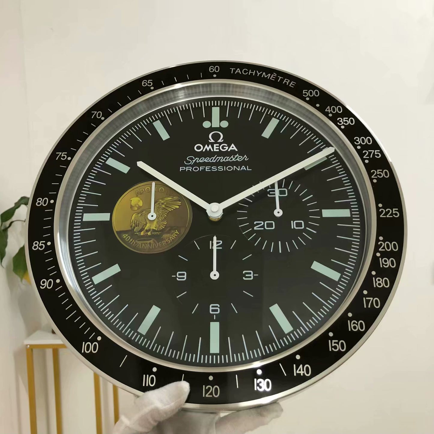 Omega Speedmaster Wall Clock