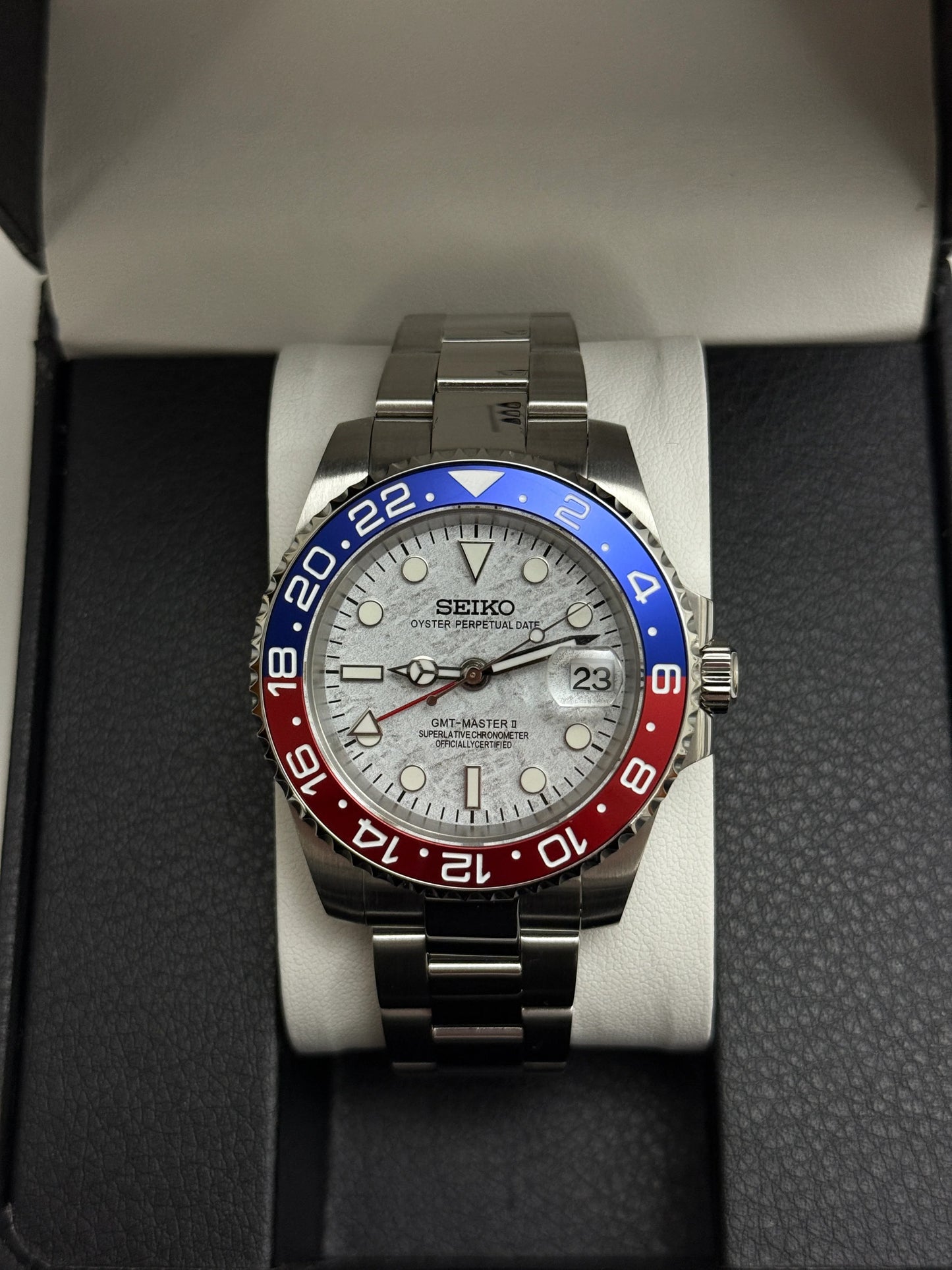Seiko GMT-Master II Mod ‘Meteorite Dial’ 40