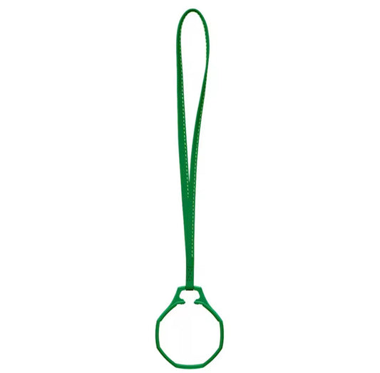 Swatch pop replacement leather case-strap (Green)