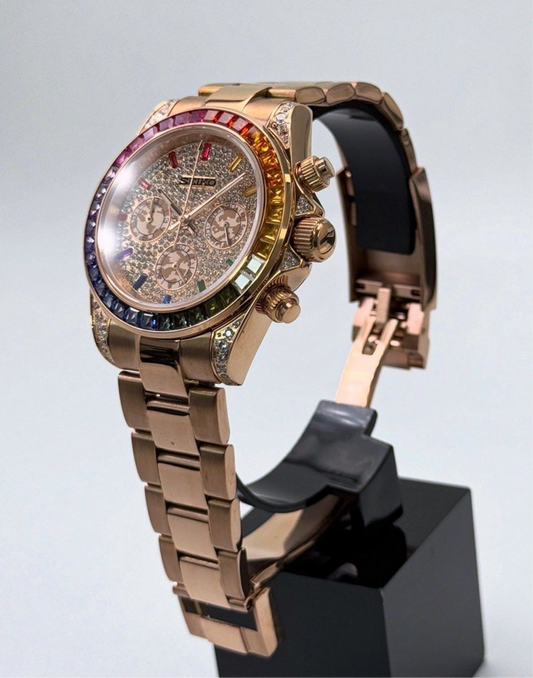 Seiko Daytona ‘Rose Gold Rainbow’ Mod 40