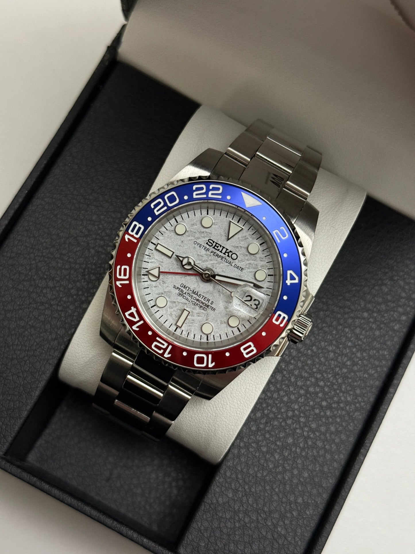 Seiko GMT-Master II Mod ‘Meteorite Dial’ 40