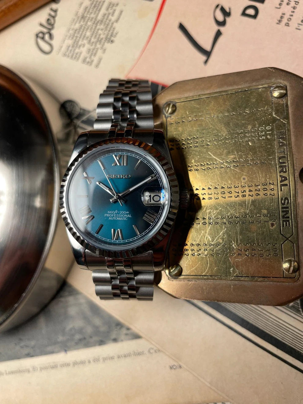 Seiko Date-just ‘Celadon Dial’ 36/39mm