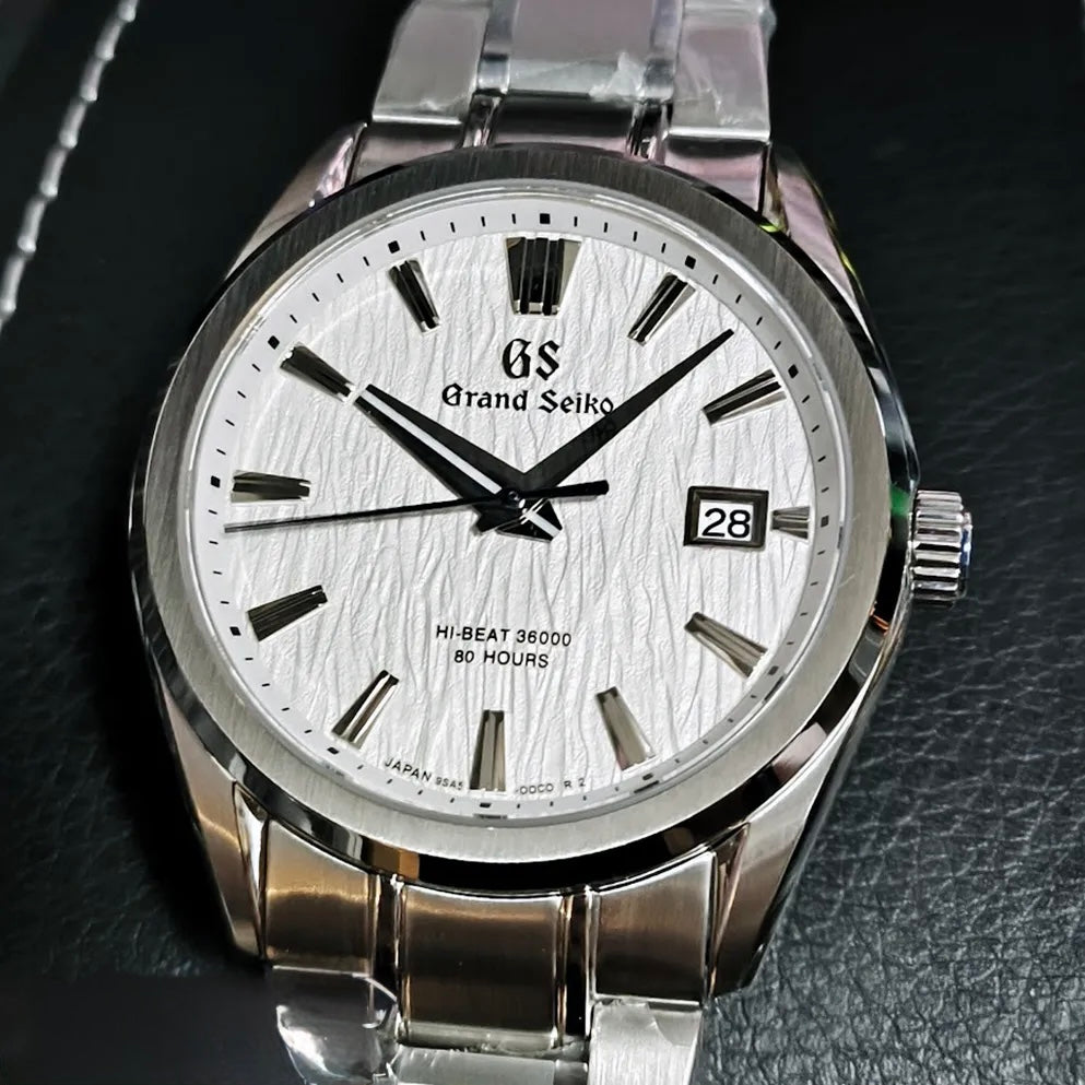 Grand Seiko Homage Watch – White Birch Dial, NH35 Automatic, 36