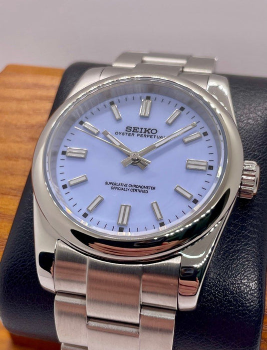 Seiko Oyster Perpetual Mod ‘Violet Dial’ 36/39