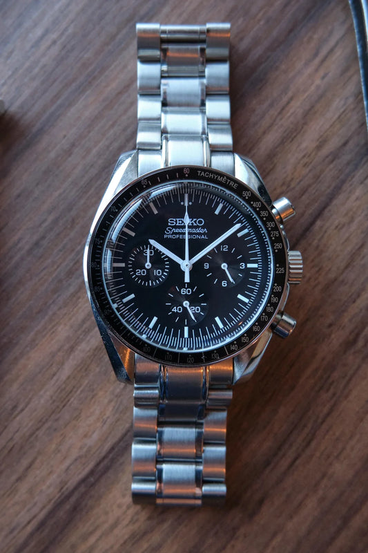 Seiko Speedmaster Mod ‘Moonwatch Black Dial’ 41