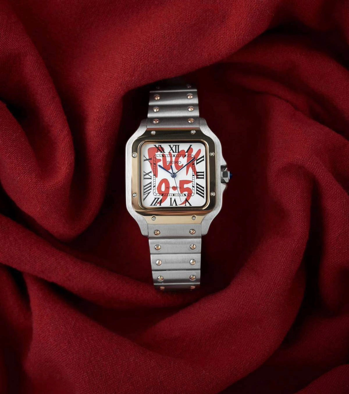 Seiko Santos Mod Two-tone Gold ‘F…9-5’