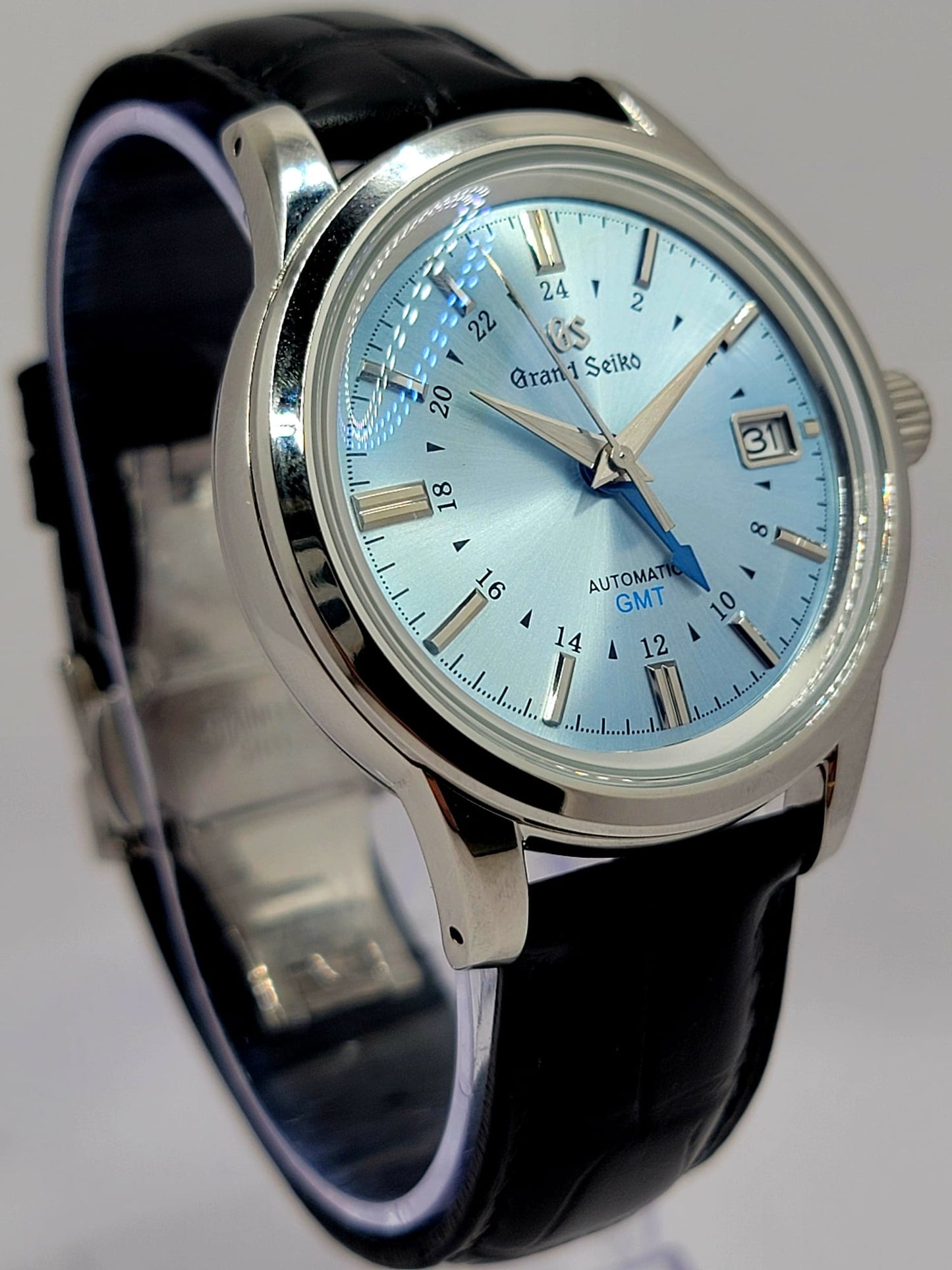 GS Mod GMT ‘Elegance Clear Blue Dial’