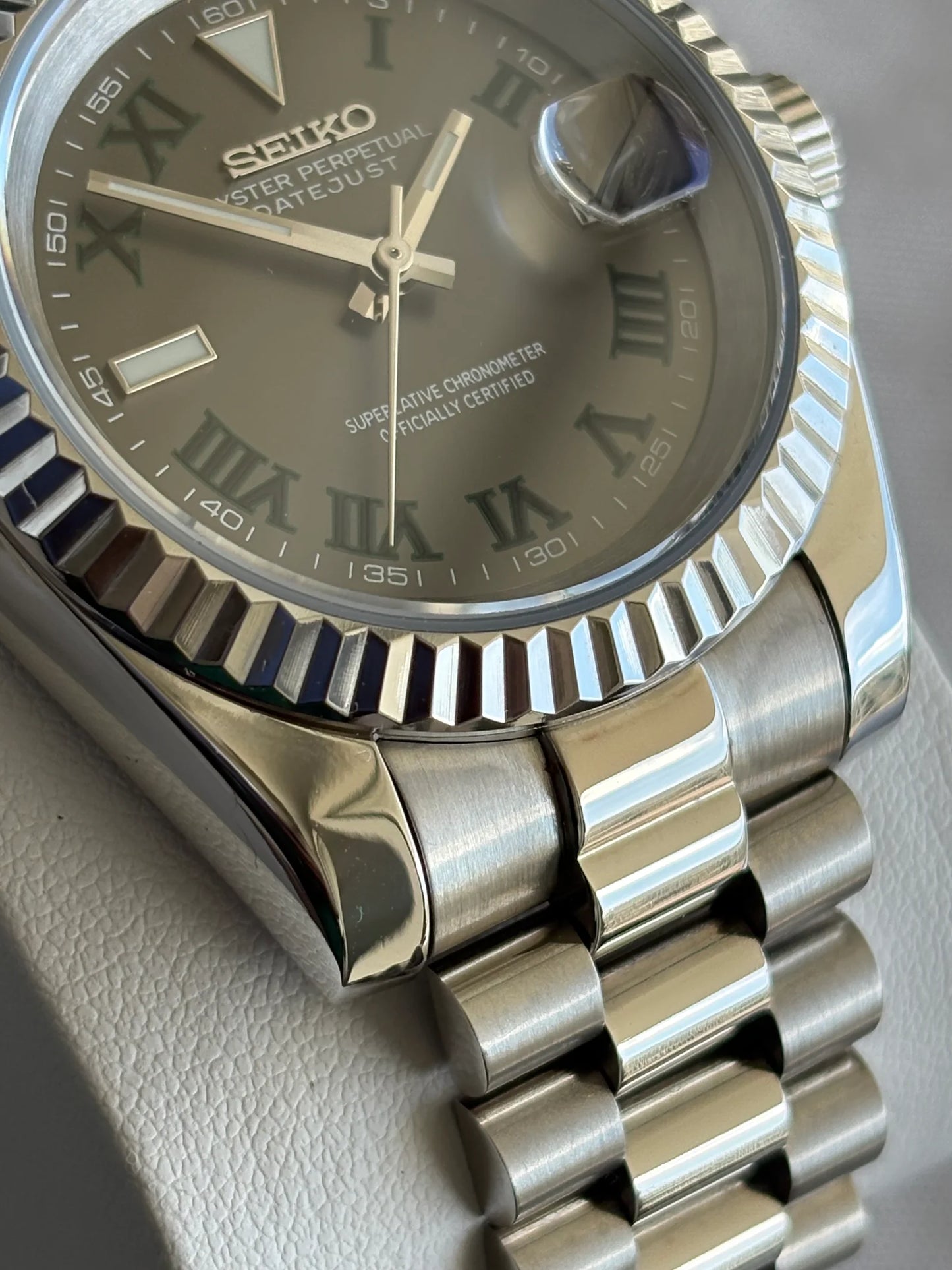 Seiko Date-Just ‘Wimbledon Presidential Bracelet’ 36/39