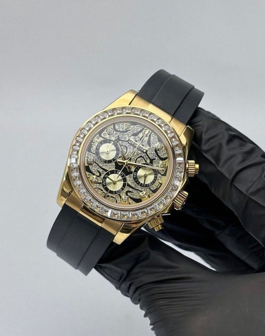 Seiko Daytona Gold ‘Eye of the Tiger’ Mod 40
