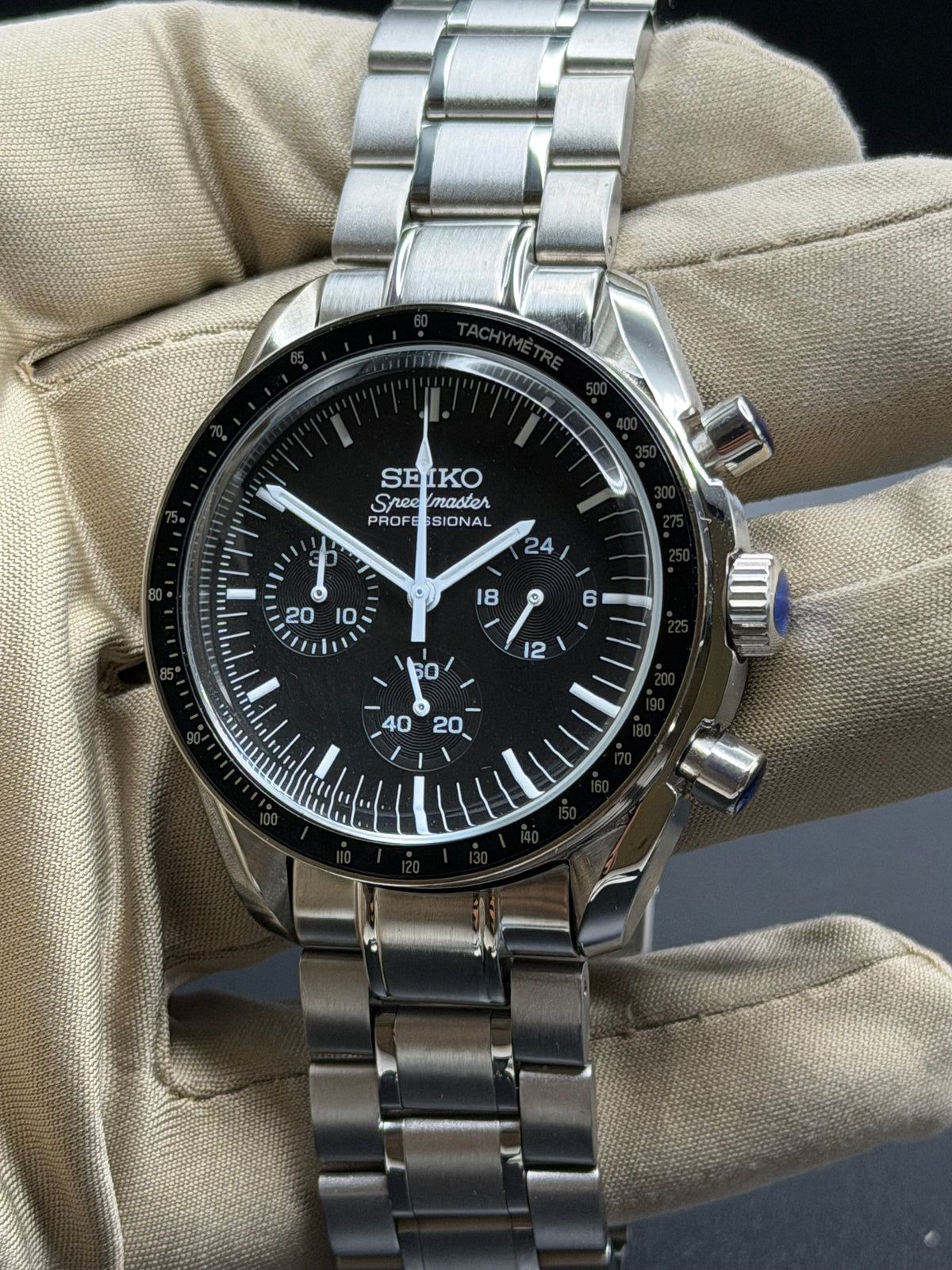 Seiko Speedmaster Mod ‘Black Dial’ 41