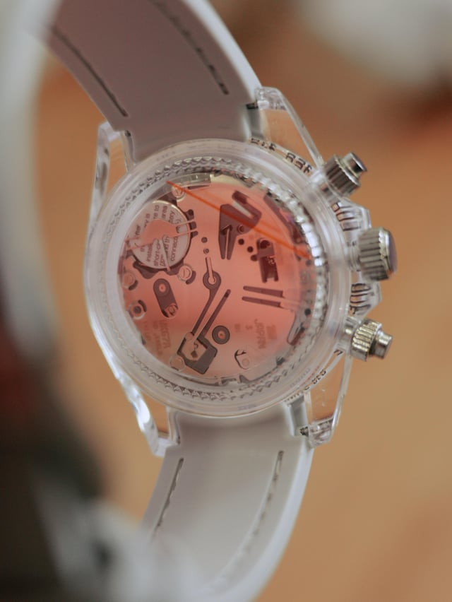 Seiko Daytona Mod Acrylic Transparent Case ‘Panda Alternative Dial’ 40