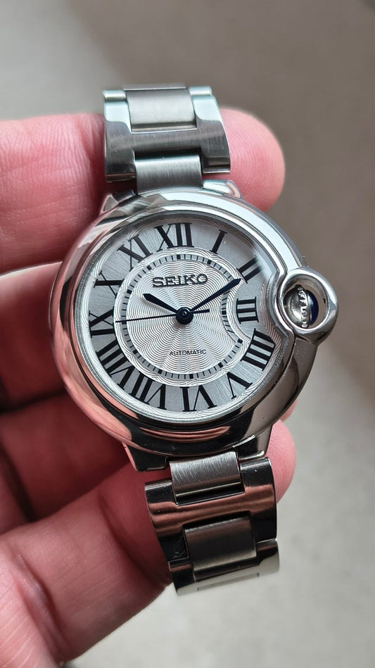 Seiko mod ‘Ballon Bleu- No Date’ Ladies 33mm