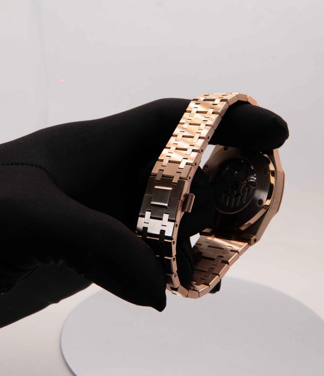 Seiko Royal Oak Skeleton Homage – Rose Gold, NH70, 41mm | NH35 Mod