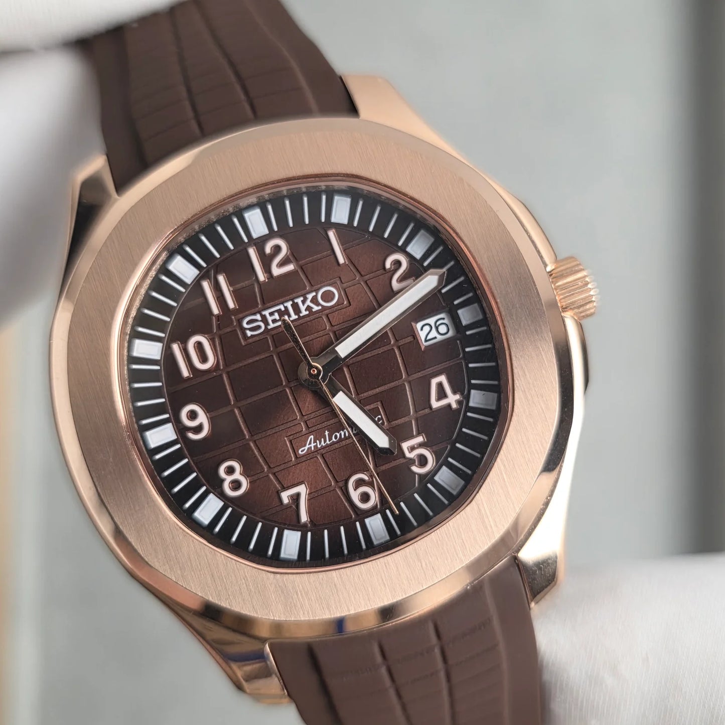 Seiko Aquanaut ’Rose Gold Chocolate Dial’ 40