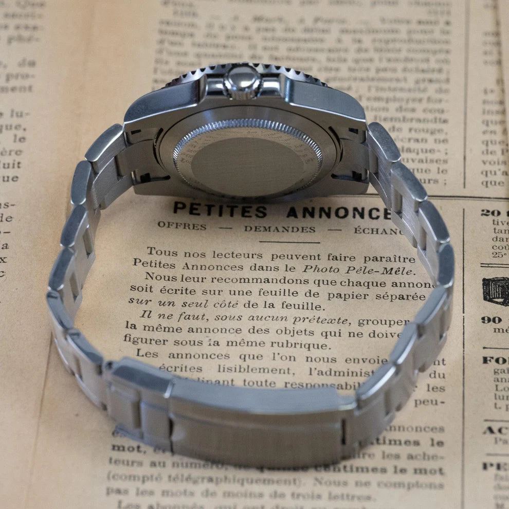 Seiko Steel Yachtmaster Rhodium Bezel