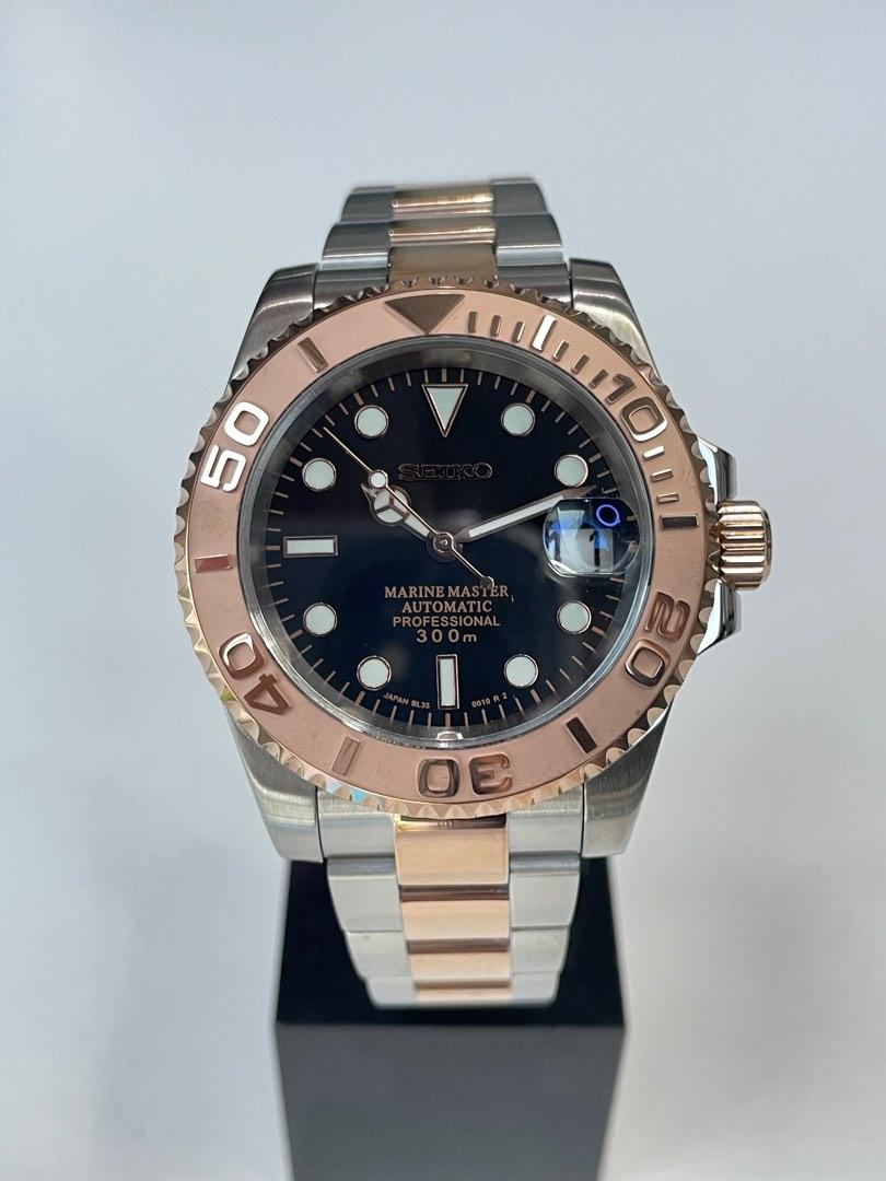 Seiko Marine Master Mod ‘Rose Gold Two-Tone’ 40