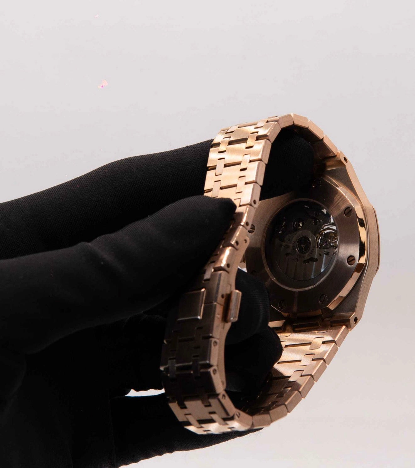 Seiko Royal Oak Skeleton Homage – Rose Gold, NH70, 41mm | NH35 Mod