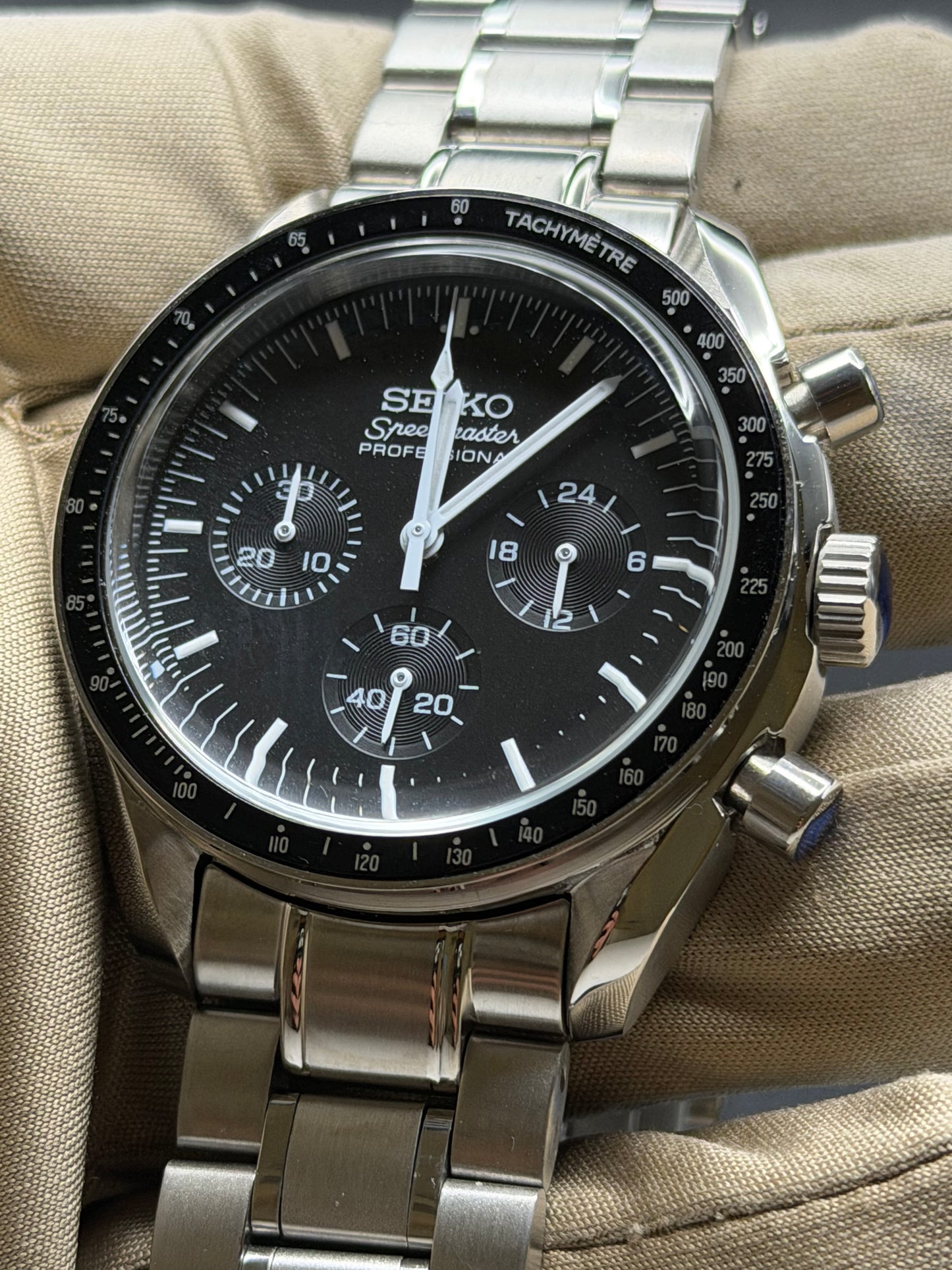 Seiko Speedmaster Mod ‘Black Dial’ 41