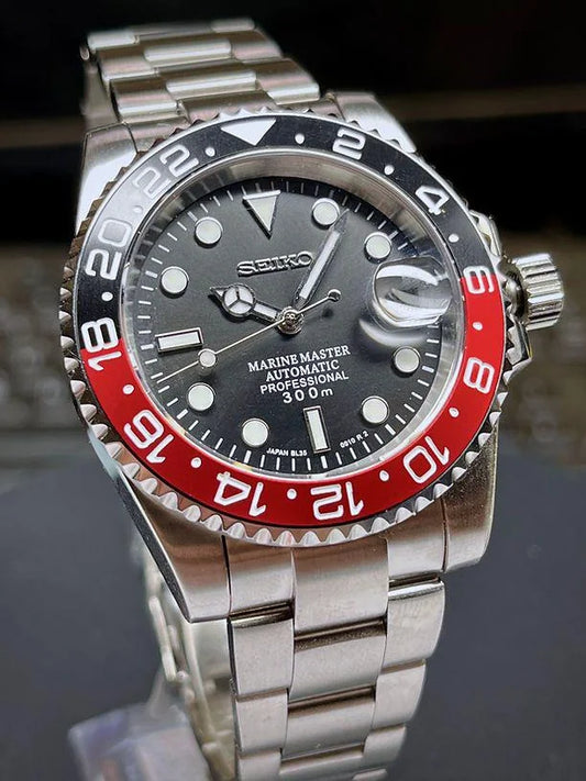 Seiko Marine Master Mod ‘Coke Bezel’ 40
