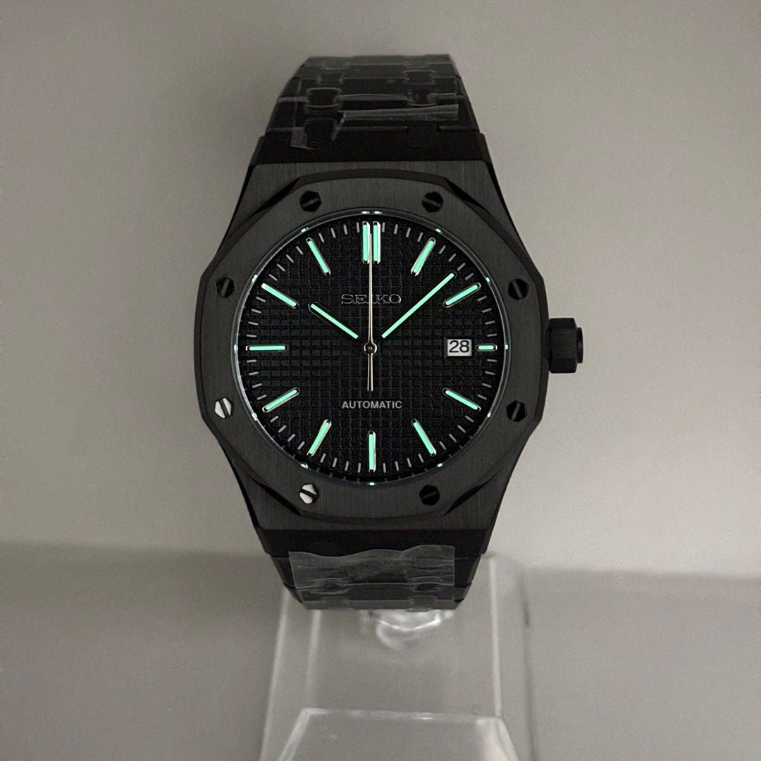 All-Black PVD Seiko Royal Oak AP 41