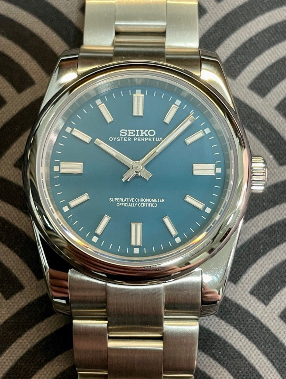 Seiko Oyster Perpetual ‘Blue Dial’ 36/39
