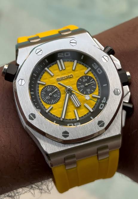 Seiko Royal Oak Mod Offshore Chronograph ‘Bumblebee’ 45