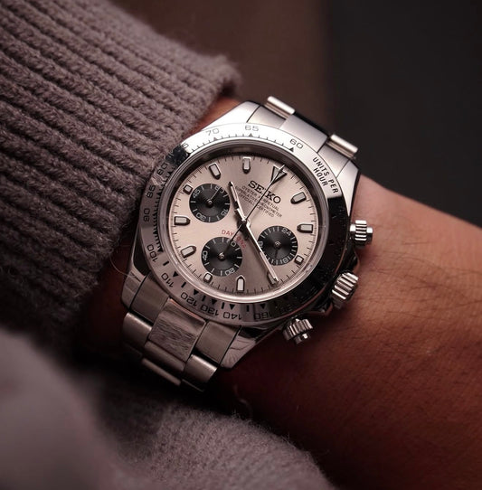 Seiko Daytona Mod ‘White Gold Ghost’ 40