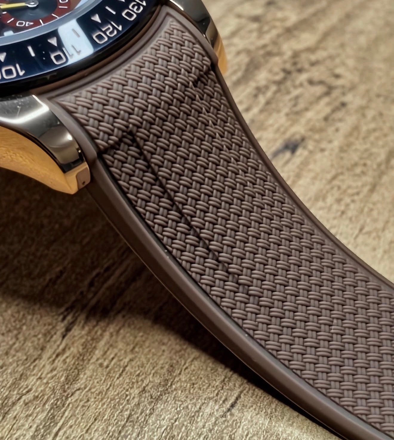 Seiko Daytona Mod Rose Gold ‘Brown White Dial’ Special Edition 40